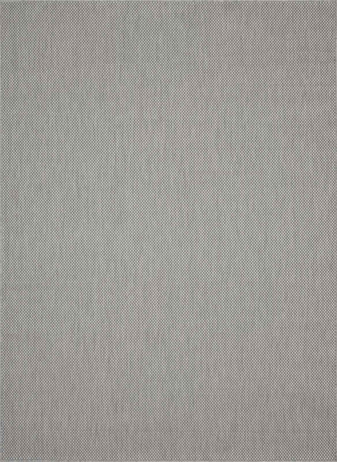 Outdoor Teppich | Für Drinnen und Draußen | Terrasse Balkon Garten Wohnzimmer Badezimmer Küche Flur Läufer | Grau