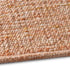 Wollteppich Natur | Reine Schur-Wolle Handweb Teppich im Skandinavischen Design | Terracotta