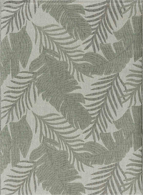 Outdoor Teppich | Für Drinnen und Draußen | Terrasse Balkon Garten Wohnzimmer Badezimmer Küche Flur Läufer | Grün