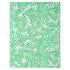 Outdoor Teppich | Für Drinnen und Draußen | Wetterfester Wendeteppich | Leichtgewicht | Hellgrün Palmenblätter