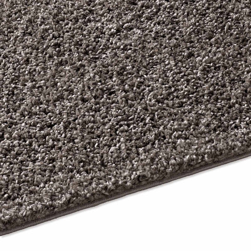 Shaggy Teppich | Flauschiger Langflor fürs Wohnzimmer, Esszimmer, Schlafzimmer oder Kinderzimmer | Anthrazit