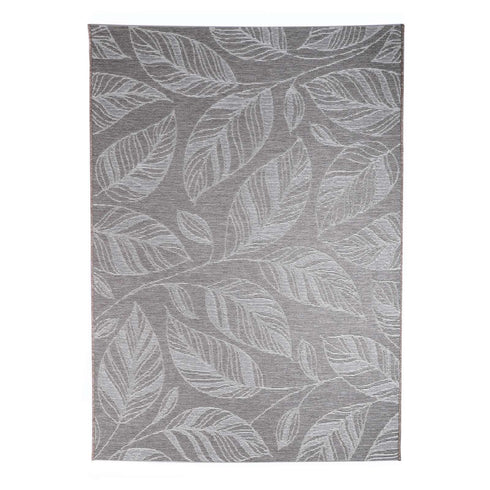 Outdoor Teppich | Für Drinnen und Draußen | UV-Beständig | Sisal ähnlich | Anthrazit