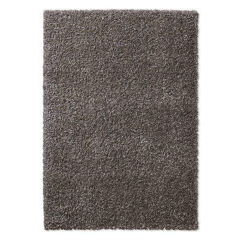 Shaggy Teppich | Flauschiger Langflor fürs Wohnzimmer, Esszimmer, Schlafzimmer oder Kinderzimmer | Anthrazit
