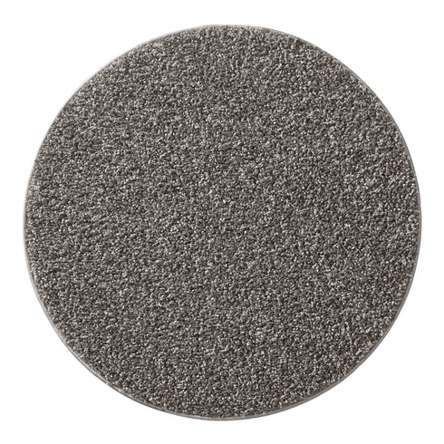 Waschbarer Shaggy | Ideal auch als Badematte | Wohnzimmer Badezimmer Küche Flur Läufer | Anthrazit Rund