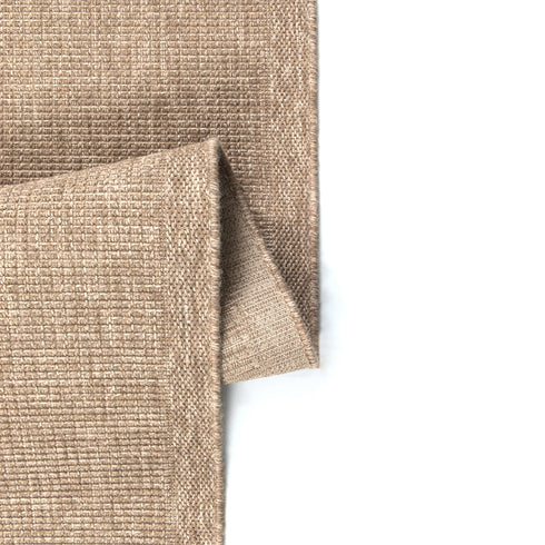 Outdoor Teppich Wetterfest in Sisal Jute Optik | Für Drinnen und Draußen | Terrasse Balkon Garten Wohnzimmer Badezimmer Küche | Panama