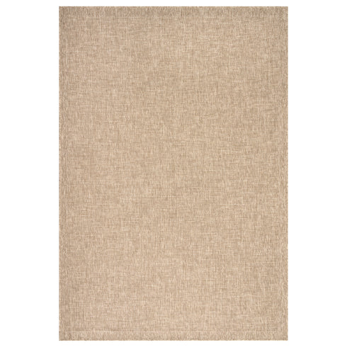 Outdoor Teppich Wetterfest in Sisal Jute Optik | Für Drinnen und Draußen | Terrasse Balkon Garten Wohnzimmer Badezimmer Küche | Panama