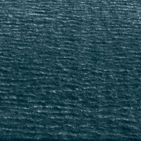 Waschbarer Teppich mit Anti-Rutsch | Flauschiger Flachflor für Badezimmer, Kinderzimmer oder Flur Läufer | Blau Rund