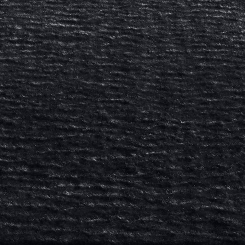 Waschbarer Teppich mit Anti-Rutsch | Flauschiger Flachflor für Badezimmer, Kinderzimmer oder Flur Läufer | Schwarz