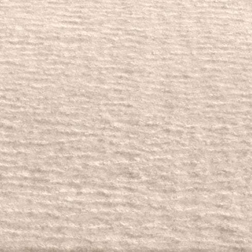 Waschbarer Teppich mit Anti-Rutsch | Flauschiger Flachflor für Badezimmer, Kinderzimmer oder Flur Läufer | Creme Rund