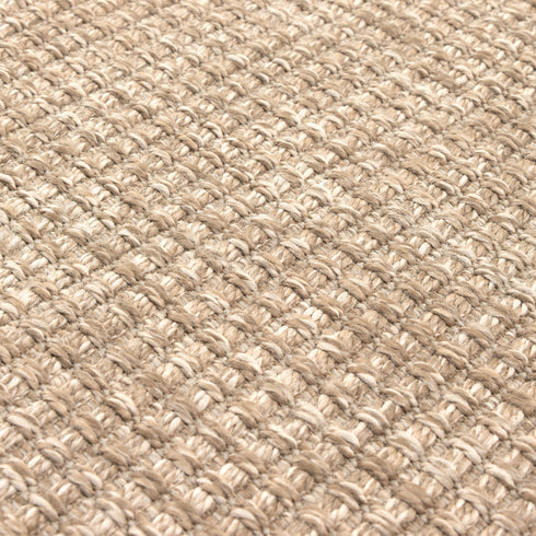 Outdoor Teppich Wetterfest in Sisal Jute Optik | Für Drinnen und Draußen | Terrasse Balkon Garten Wohnzimmer Badezimmer Küche | Manaus