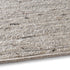 Wollteppich Natur | Reine Schur-Wolle Handweb Teppich im Skandinavischen Design | Grau Meliert