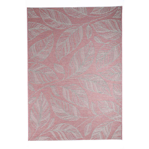 Outdoor Teppich | Für Drinnen und Draußen | UV-Beständig | Sisal ähnlich | Rosa