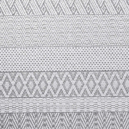 Outdoor Teppich | Für Drinnen und Draußen | UV-Beständig | Grau