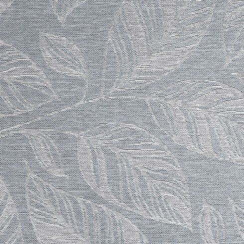 Outdoor Teppich | Für Drinnen und Draußen | UV-Beständig | Sisal ähnlich | Blau Rund