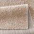 Shaggy Teppich | Flauschiger Langflor fürs Wohnzimmer, Esszimmer, Schlafzimmer oder Kinderzimmer | Beige