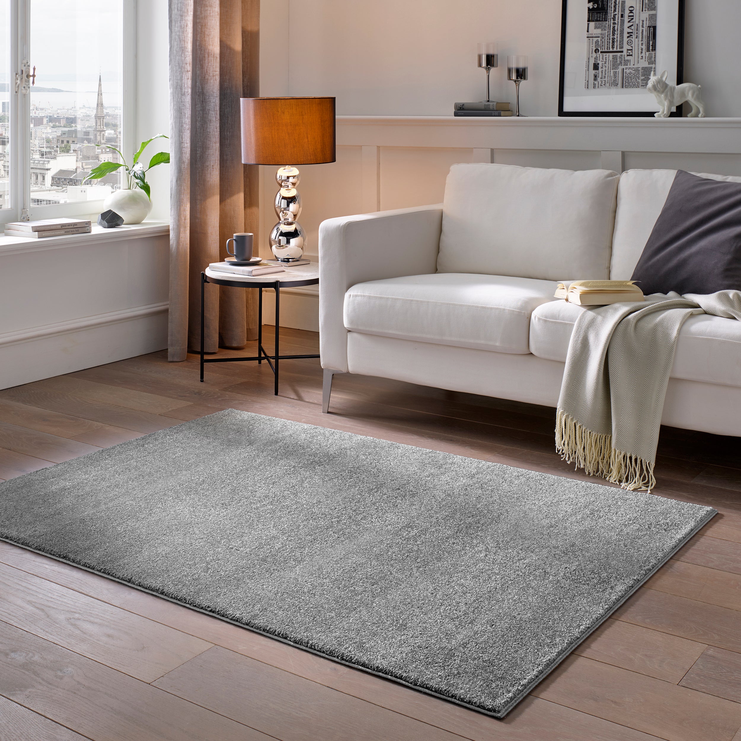 Teppiche in Grau – TaCa Home | Schmutzfangläufer